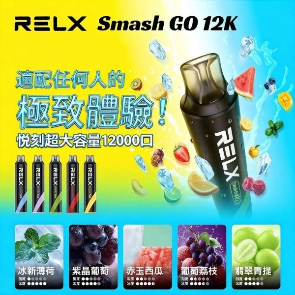 RELX悅刻 Smash Go 1200